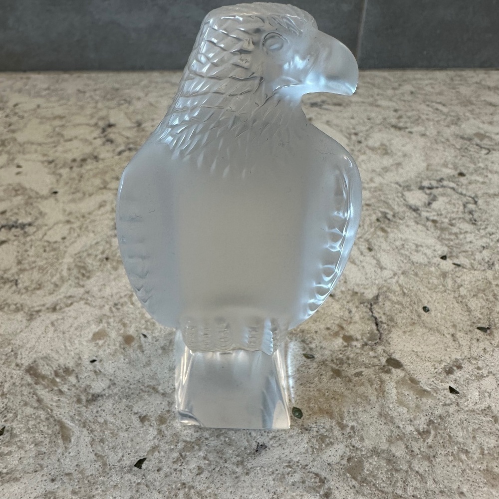 Lalique‎ Collectors Society crystal eagle